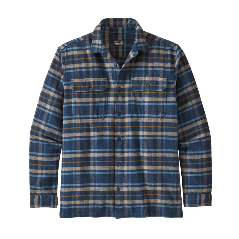 Patagonia herre LS Fjord Flannel Shirt Vandreskoen Patagonia herre LW Fjord Flannel skjorte Vandreskoen