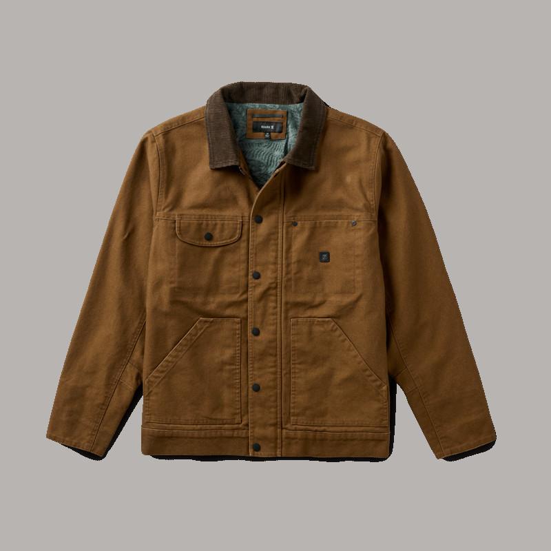 Roark-Open-roads-waxed-canvas-jakke_1786702935_6a7eec571a438.jpg Roark Open roads waxed canvas jakke - Bilde 1